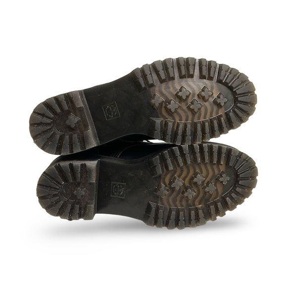 Dr. Martens Leona black combat boot 37 - Picture 9 of 11